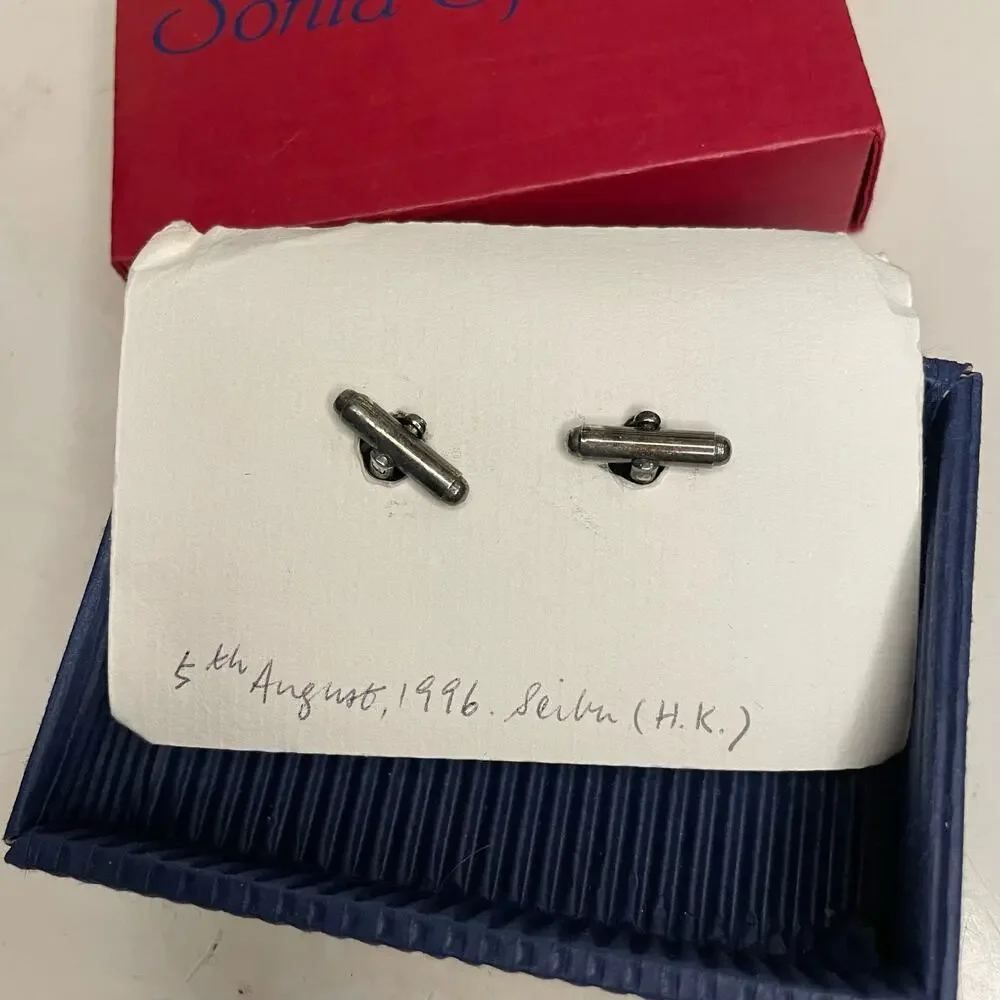 SALE!! Vintage Sonia Spencer exclusively for Loft Cufflinks Bone China England